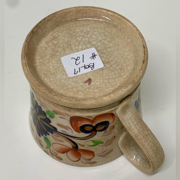 19th Century Gaudy Welsh Grape Gift Mug Inscribed "A Present From Blackpool" - Picture 13 of 16